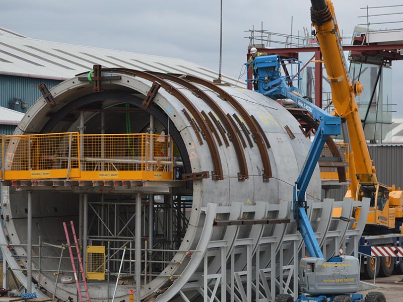 Crossrail tunnel – fatigue testing